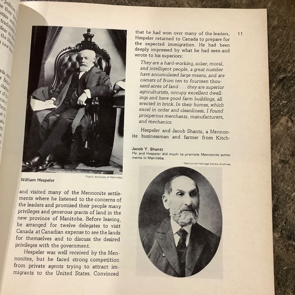 Mennonites Canadian History Book - Picture 9 of 12